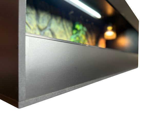 Terrariepaket - Pro - 120x50x50 cm + belysning och värme