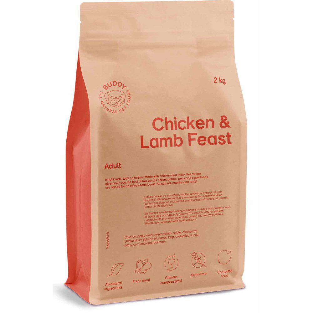 Buddy - Chicken + Lamb Feast 2kg