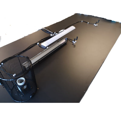 Asennus - Täydellinen valopaketti - Arcadia -sokkeli Shelter + Arcadia Pro T5 24 W -Led 60 cm