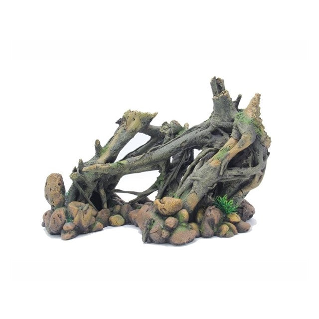 Pacific Root with Pebbles - 53X29X34 cm