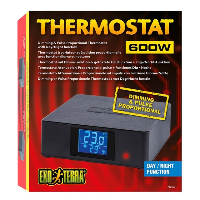 Exo Terra Dimming Termostat - Dag/Natt - 600 W