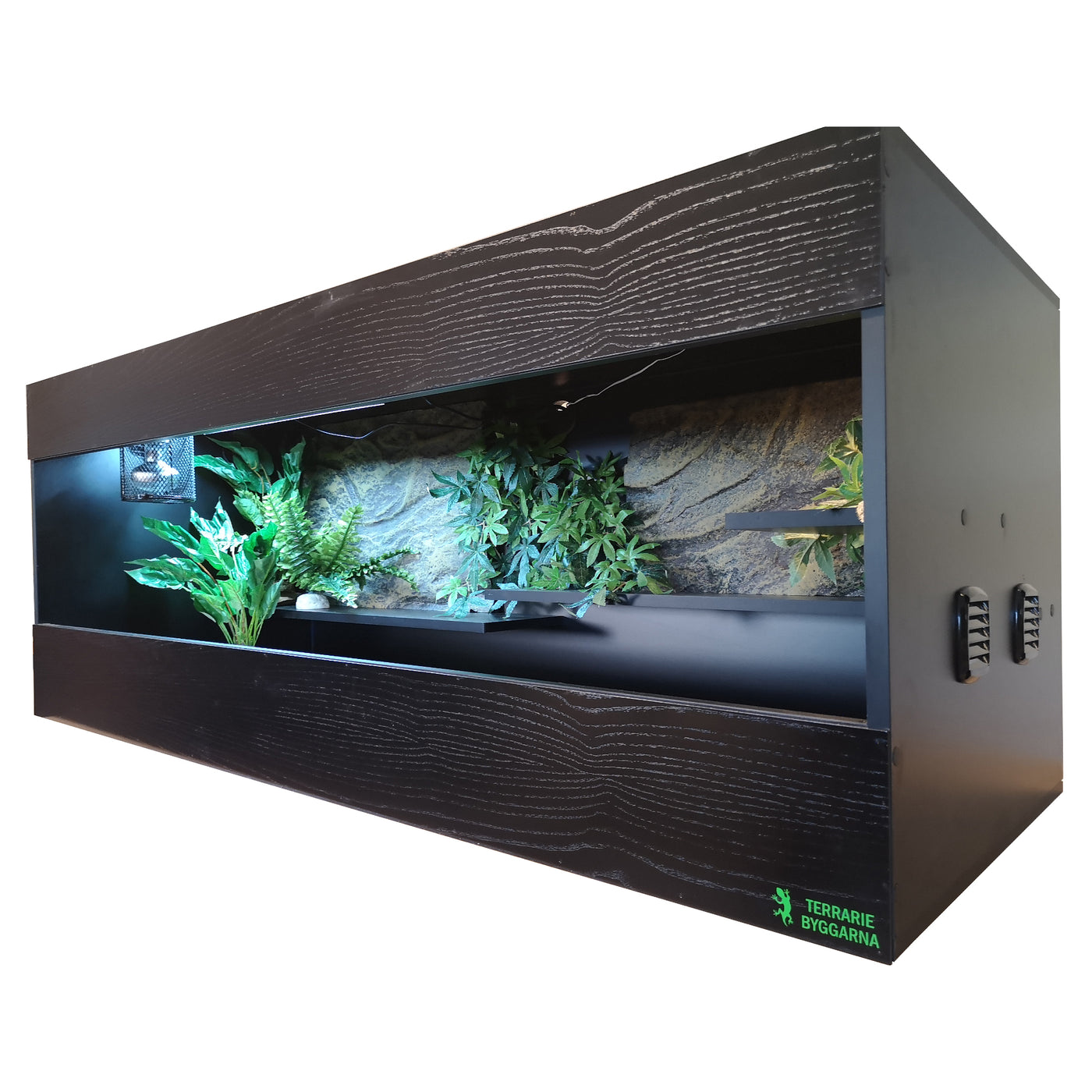 Terrarium - Repti Dessert - svart - 120x50x50 cm