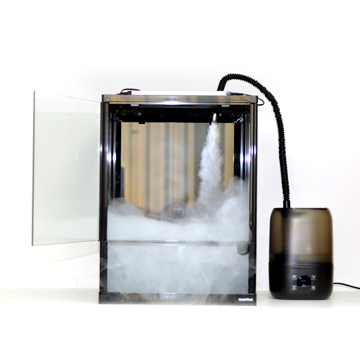 Installation - habistat humidifier - fog machine – Terrariebyggarna AB