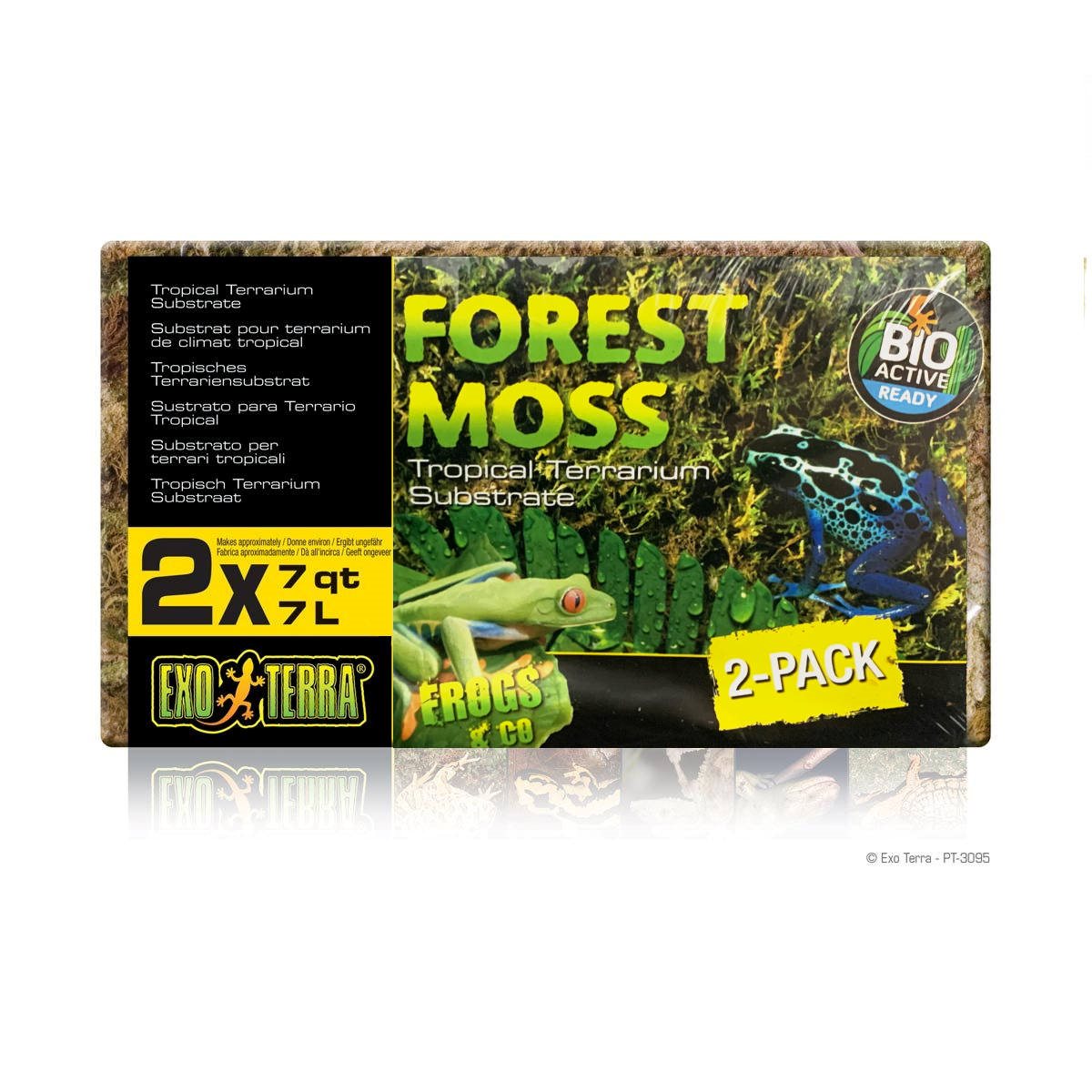 Exo Terra - 2 pack - forest moss 7L - terrariemossa