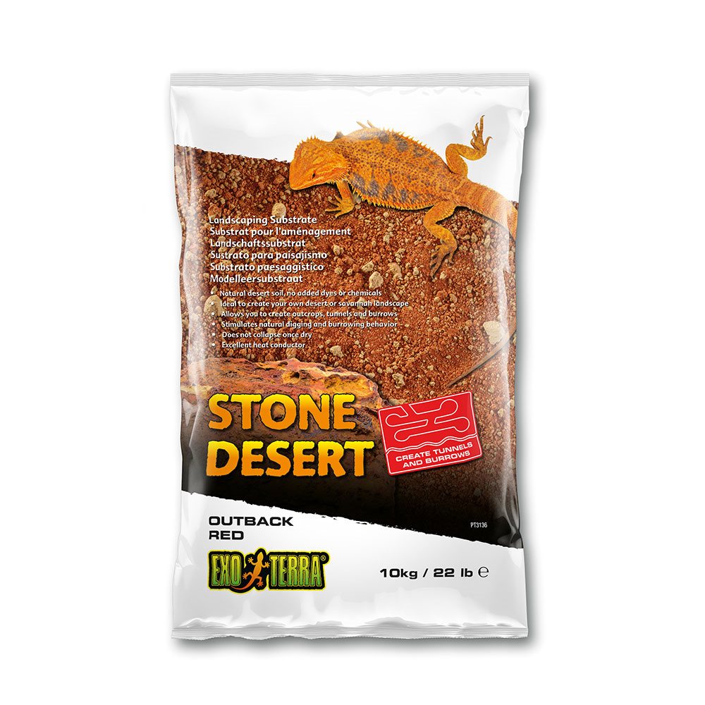 Exo Terra Stone Desert - Outback Red - 10 kg