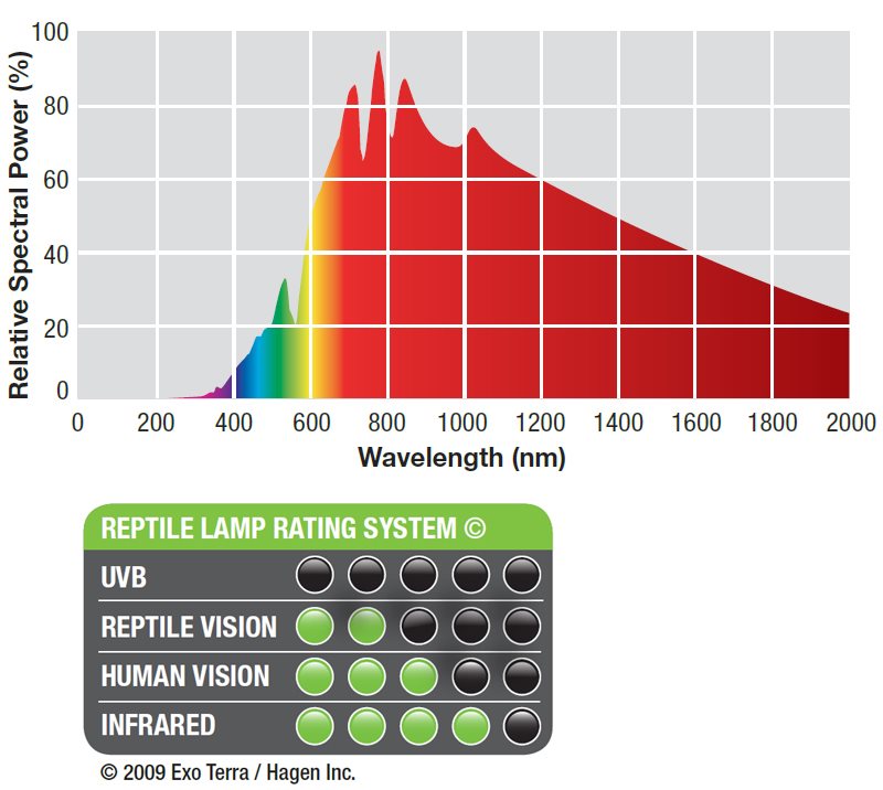 Exo Terra Swamp Basking Spot - 50w - 75w - 100w