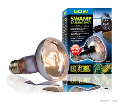 Exo Terra Swamp Basking Spot - 50w - 75w - 100w