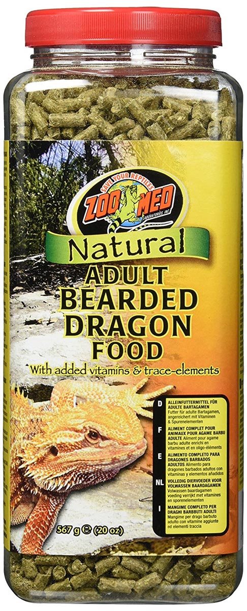 Zoo Med Natural Adult Bearded Dragon Food - 567 g