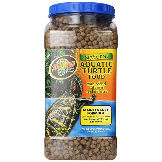 Zoo Med Natural Aquatic Turtle Food - Maintenance Formula - 1.27 kg