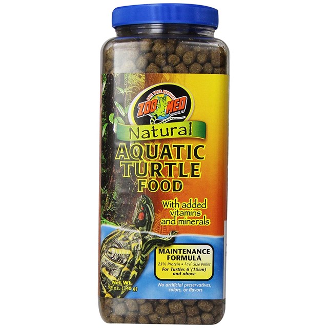 Zoo Med Natural Aquatic Turtle Food - Maintenance Formula - 340 g