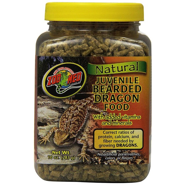 Zoo Med Natural Juvenile Bearded Dragonfood - 283 g